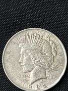 Three 1922 Peace Silver Dollars