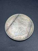 TWO MORGAN SILVER DOLLARS