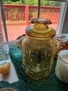 Assorted Home Decor: Vase, Candle, Dish, Angel Planter, & More