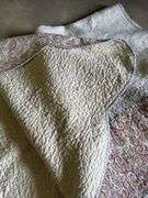Floral Pattern Quilted Throw Blanket