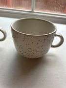 Set of 6 Speckled Ceramic Coffee Mugs