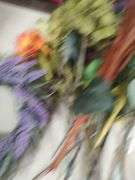 FLOWERS AND WREATH