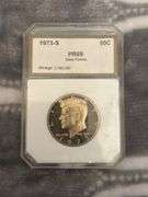 1973 S MINTAGE 2, 760,339 KENNEDY HALF DOLLAR