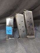 Three Firearm Magazines