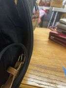 Assorted Handbags with Woven Basket
