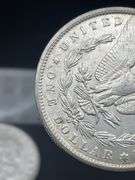 TWO MORGAN SILVER DOLLARS