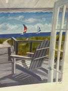 Framed Print - "Dune Deck" by C. Sasso