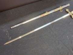 Decorative Masonic Sword with Scabbard