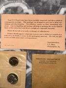 1962 US PHILADELPHIA MINT PROOF COINS SEALED IN TRANSPARENT PACKAGE