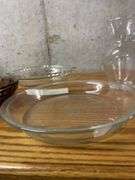 Pyrex Glass Bakeware and Vase