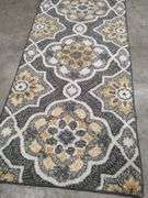 THRESHOLD RADIANT GRAY AREA RUG - 2 FT X 7 FT