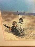 Steve St. Clair Framed Military Artwork