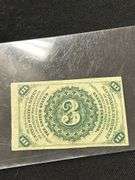 US Fractional Currency - 3 Cent Note
