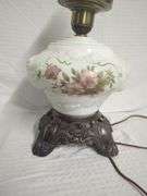 Phoenix Lamps Inc. Table Lamp with Floral Design