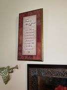 Assorted Wall Art, Gold Tone Accents & Sconce