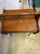 Wood Sewing Box or Magazine Stand