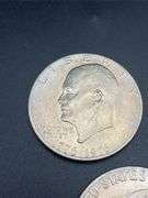EISENHOWER LIBERTY BELL MOON DOLLAR COINS