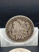 TWO MORGAN SILVER DOLLARS
