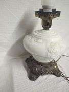 Phoenix Lamps Inc. Table Lamp with Floral Design