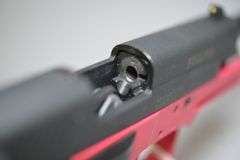 GSG Firefly Pink/Black Pistol In .22 LR Caliber,