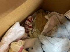 Large Box Lot of Assorted Towels