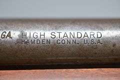 High Standard Field Classic 12 Guage Pump Action Shotgun,