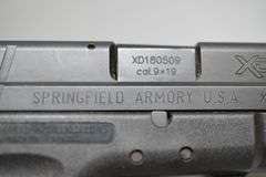 Springfield Armory XD-9 Sub-Compact Pistol In 9MM Caliber,