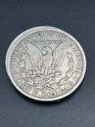 THREE MORGAN SILVER DOLLARS