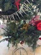 Assorted Decorated Christmas Trees with Ornaments