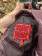 WOMENS-COLEHAAN- CABERNET LEATHER- COAT-SIZE M-