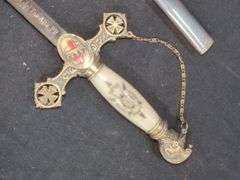 Decorative Ceremonial Sword with Scabbard