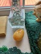 Assorted Home Decor: Vase, Candle, Dish, Angel Planter, & More