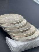 FIVE MORGAN SILVER DOLLARS