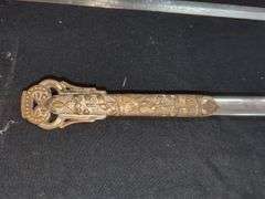 Ornate Ceremonial Sword and Scabbard