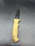 Camillus Titanium Gut Hook Knife with Sheath