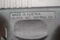 Glock Model 27 Pistol In .40 S&W Caliber,