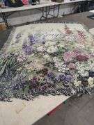 BUTTERFLY PARADISE WITH VERSE THROW 50X60
