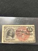 United States 15 Cents Note