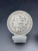 TWO MORGAN SILVER DOLLARS