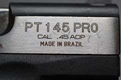 Taurus Millennium PT145 Pro Pistol In .45 ACP Caliber,