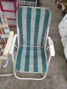 2 FOLD UP OUTDOOR CHAIRS