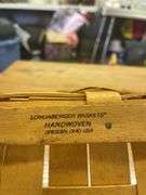 Longaberger Handwoven Basket Dresden Ohio USA