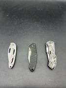 3 Pocket Knives: Camillus, Schrade, and Textured Knife