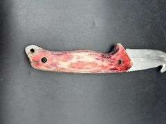 Mossy Oak Gut Hook Knife with Sheath