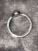 SIZE 8 PEARL LIKE RING