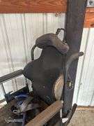 Quickie Wheelchair - Black and Blue