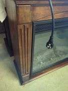 Wood Electric Fireplace with Remote