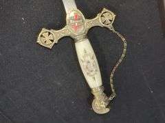 Decorative Masonic Sword with Scabbard