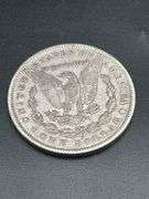 THREE MORGAN SILVER DOLLARS
