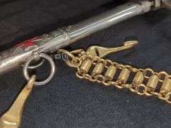 Knights Templar Ceremonial Sword with Belt and Chain